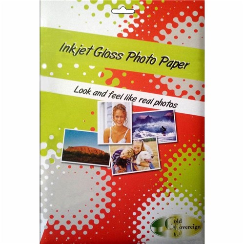 Gold Sovereign A4 Photo Paper 180gsm Gloss Inkjet PK100